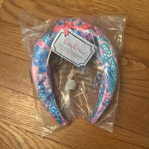 NWT Lilly Pulitzer Headbands never been out of the bag colorful print 3’